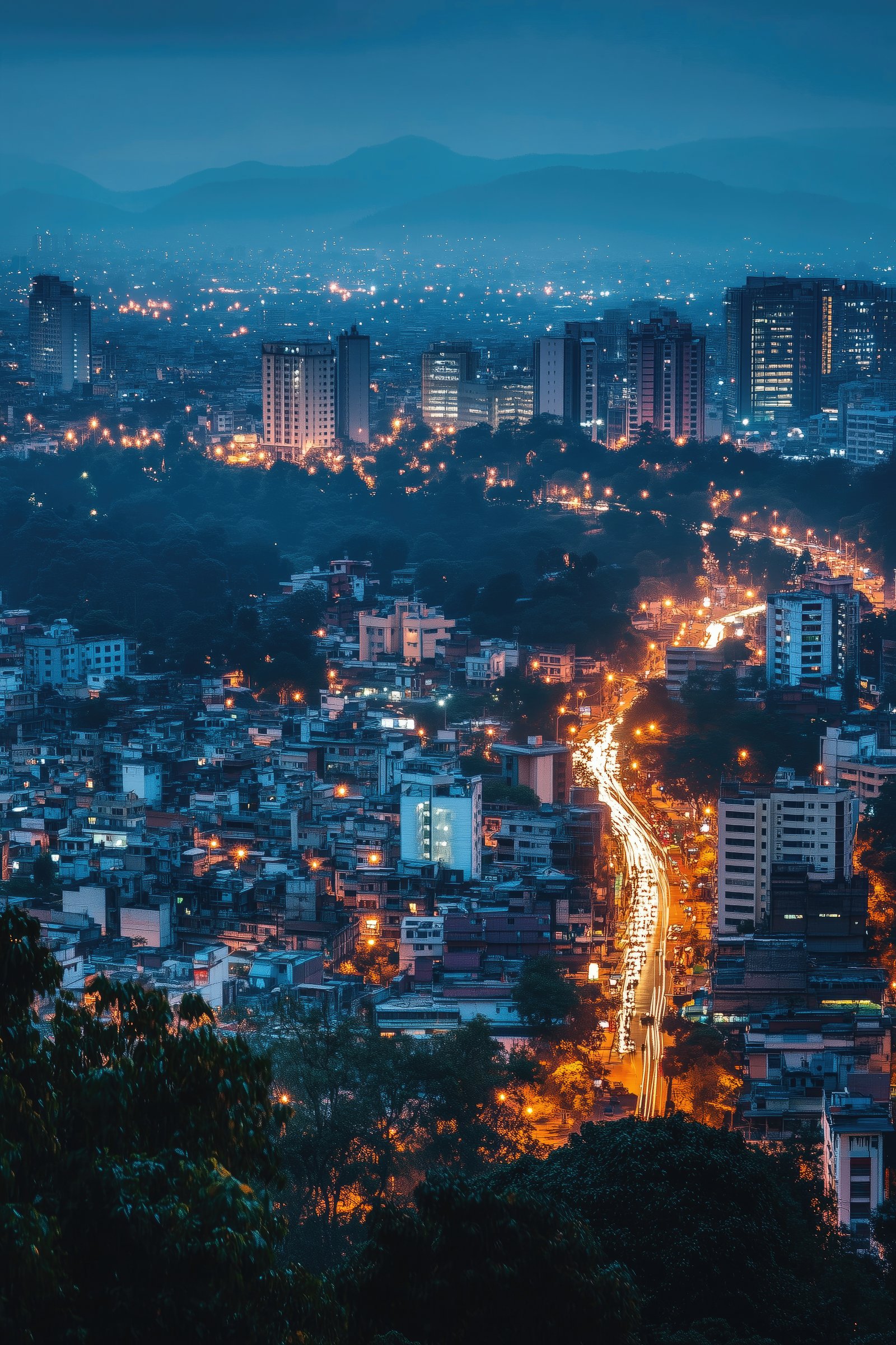 Ciudad india edificios
